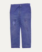Cross Patch Bleu de Travail French Work Pants
