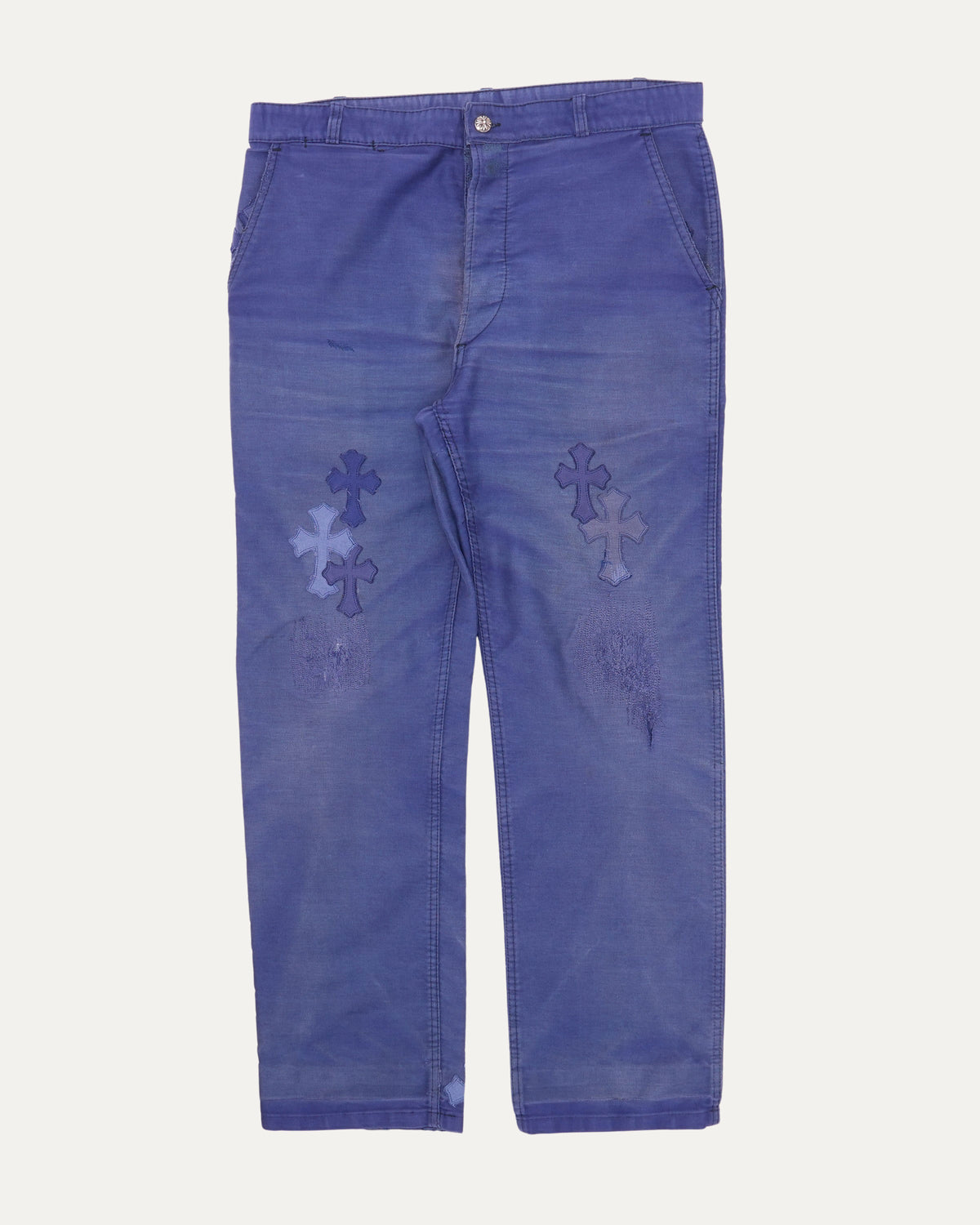 Cross Patch Bleu de Travail French Work Pants
