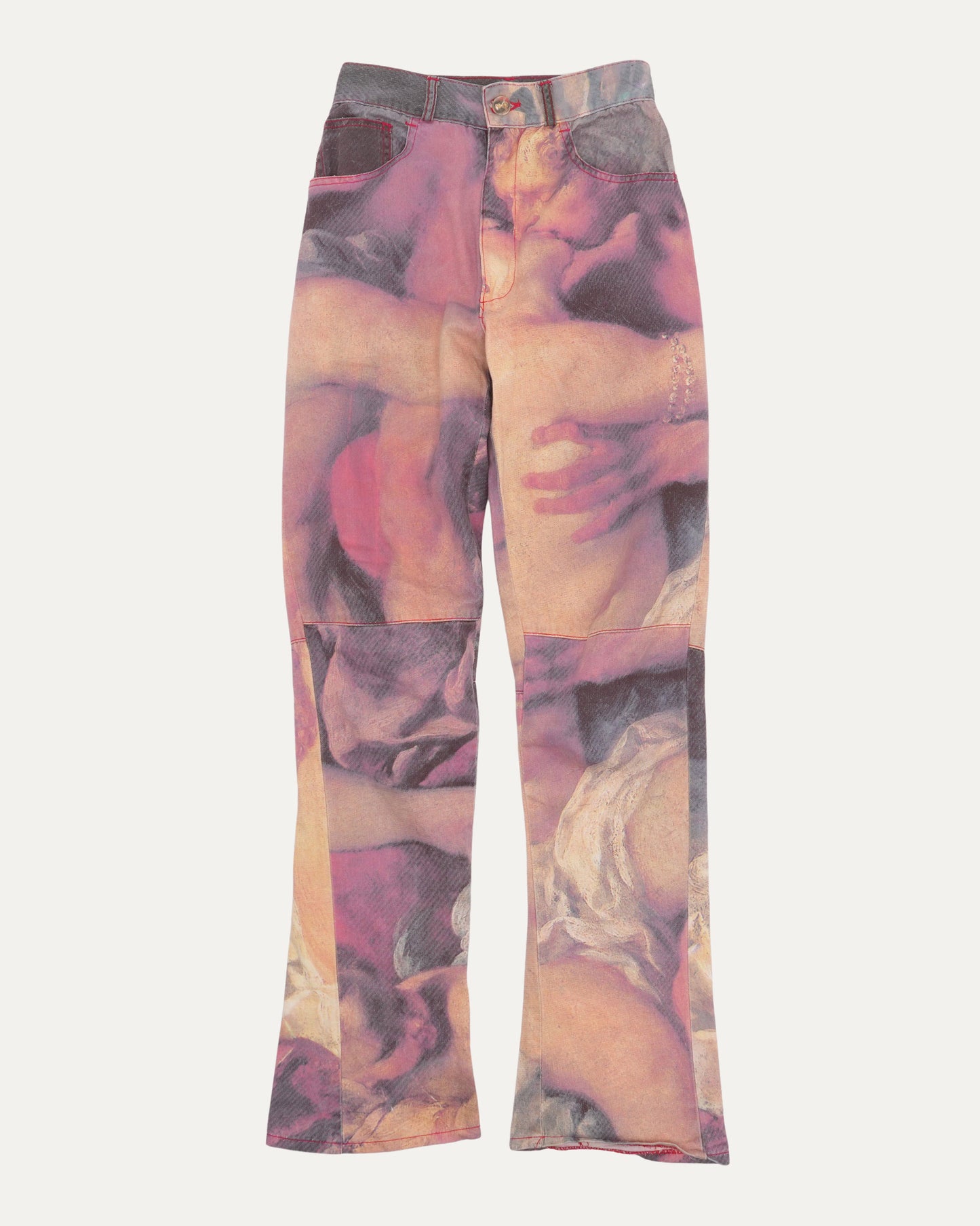 SS 1993 "Hercules and Omphale" Print Denim