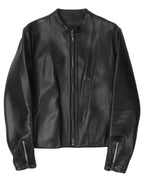 Cafe Racer Leather Jacket