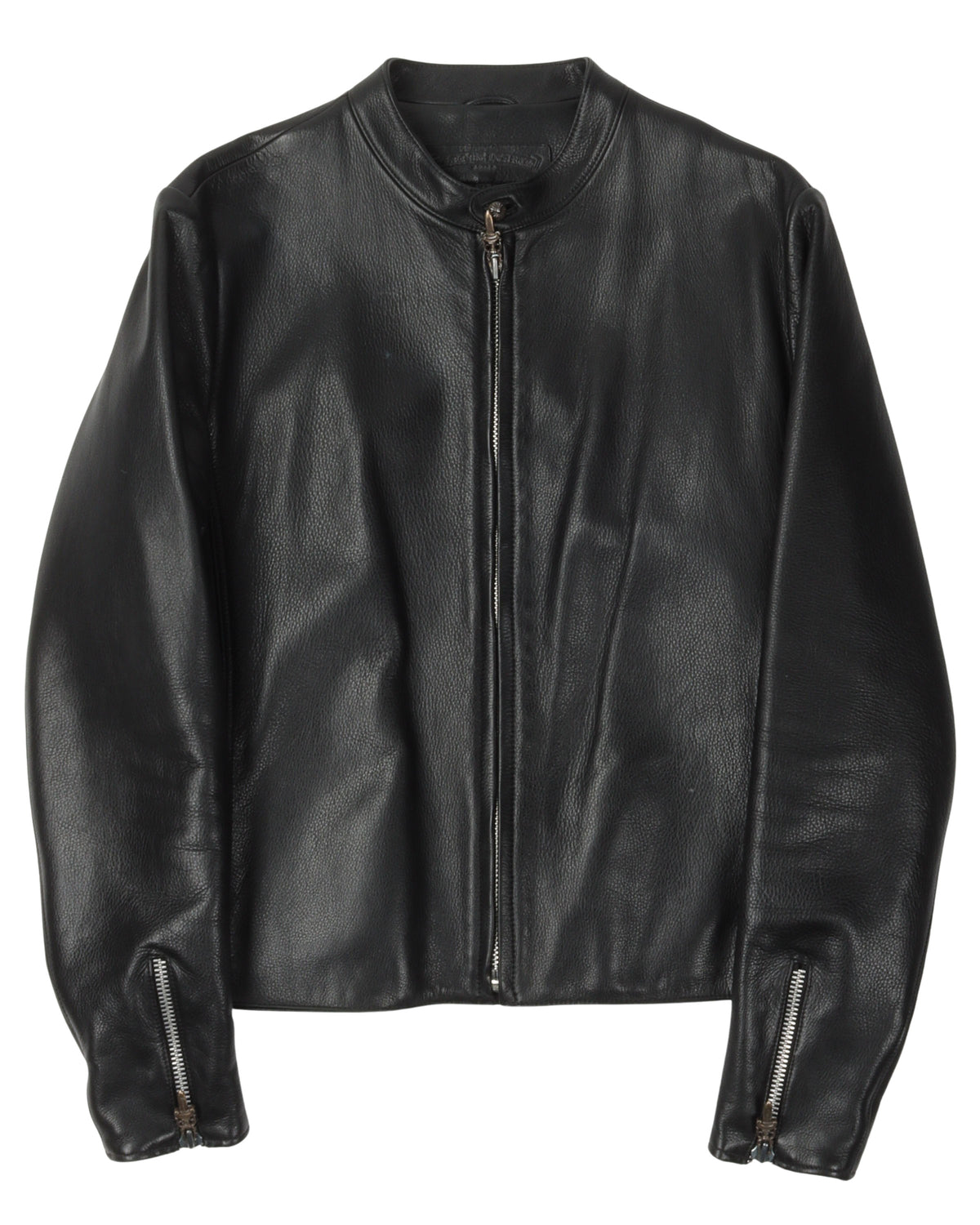 Cafe Racer Leather Jacket