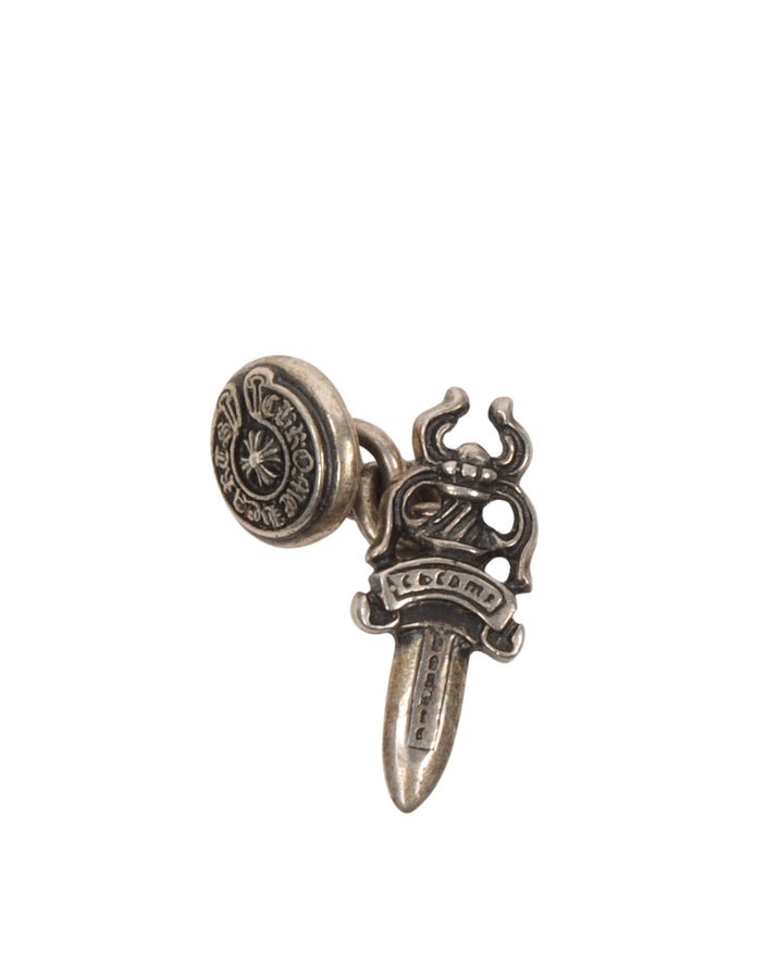 Small Dagger and Horseshoe Pendant (1 Cuff link)