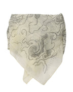 Dot Print Silk Scarf