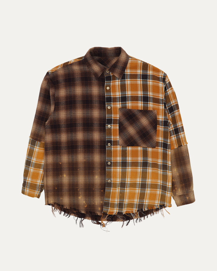 Patchwork Logo Flannel