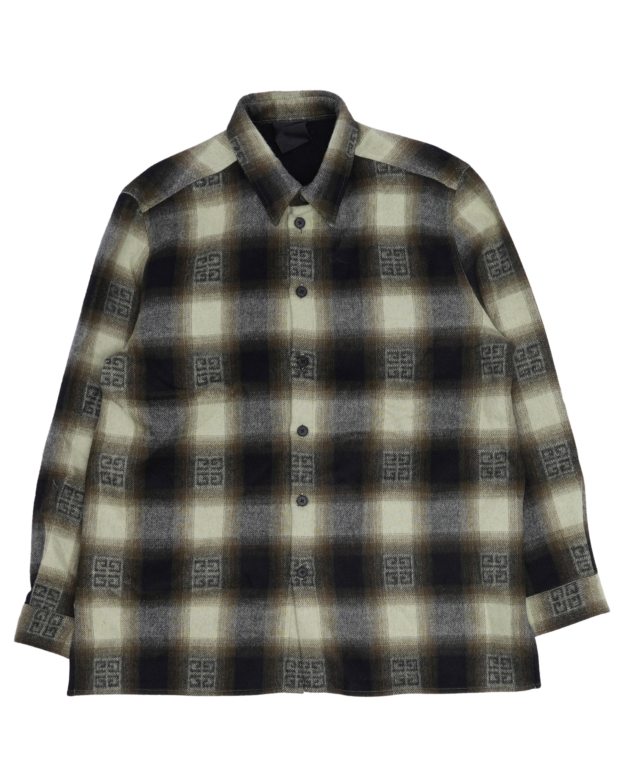 Wool Plaid Shirt