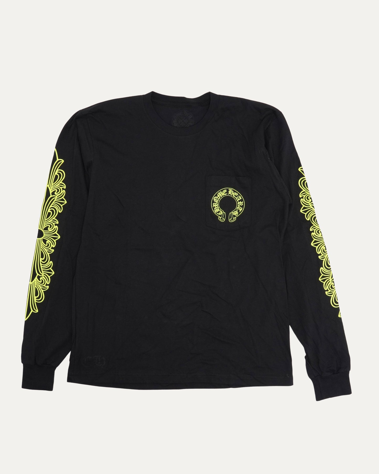 Horseshoe Logo Long Sleeve Pocket T-Shirt