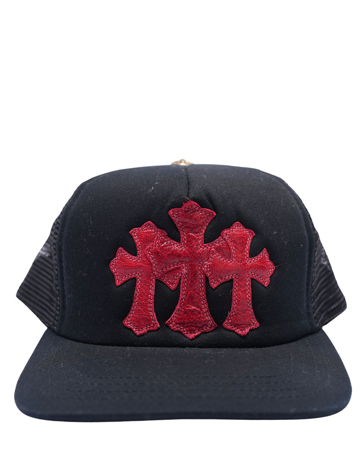 Cemetery Cross Patch Trucker Hat