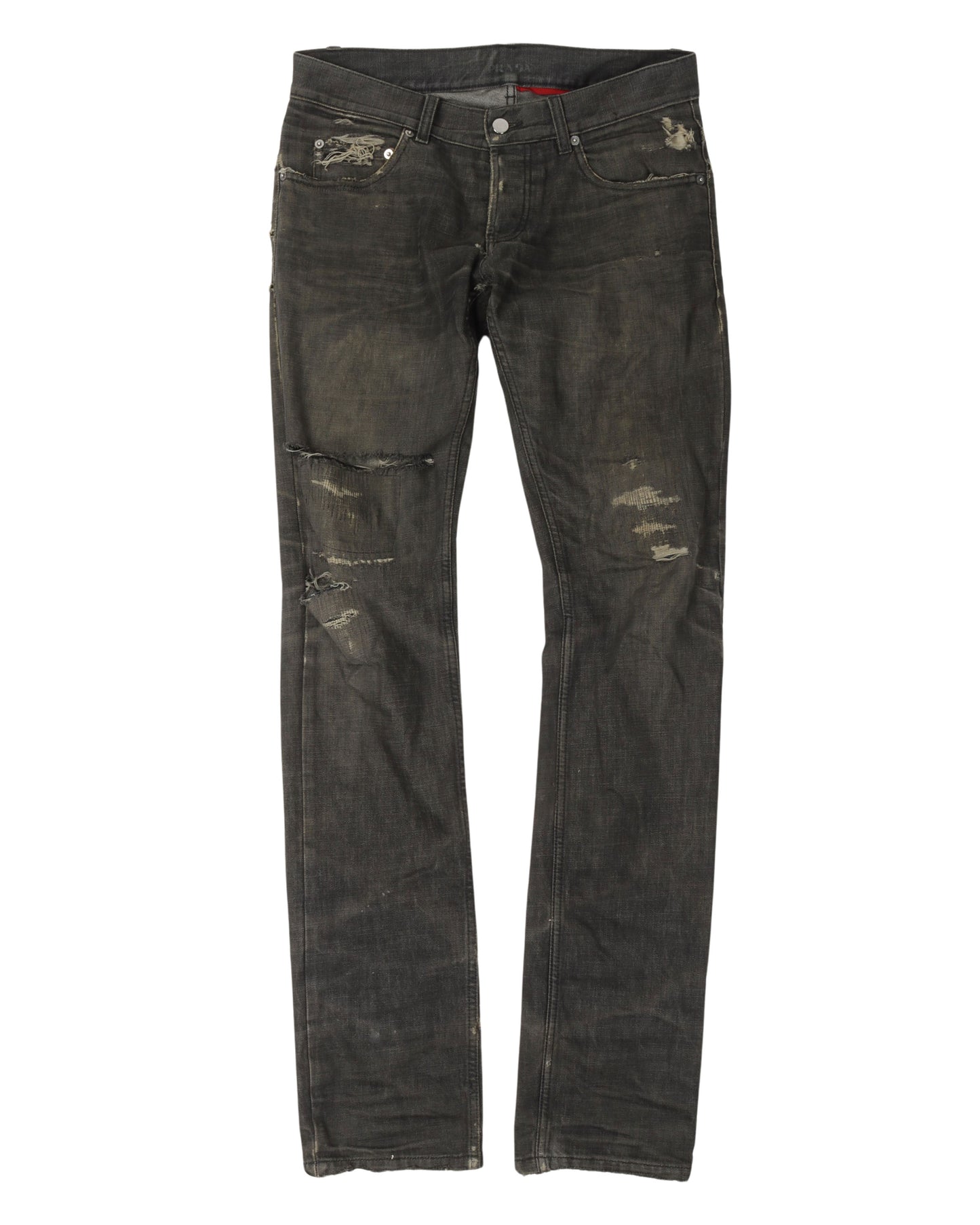 Mended Skinny Jeans