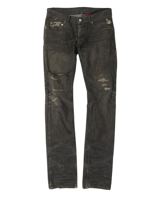 Mended Skinny Jeans