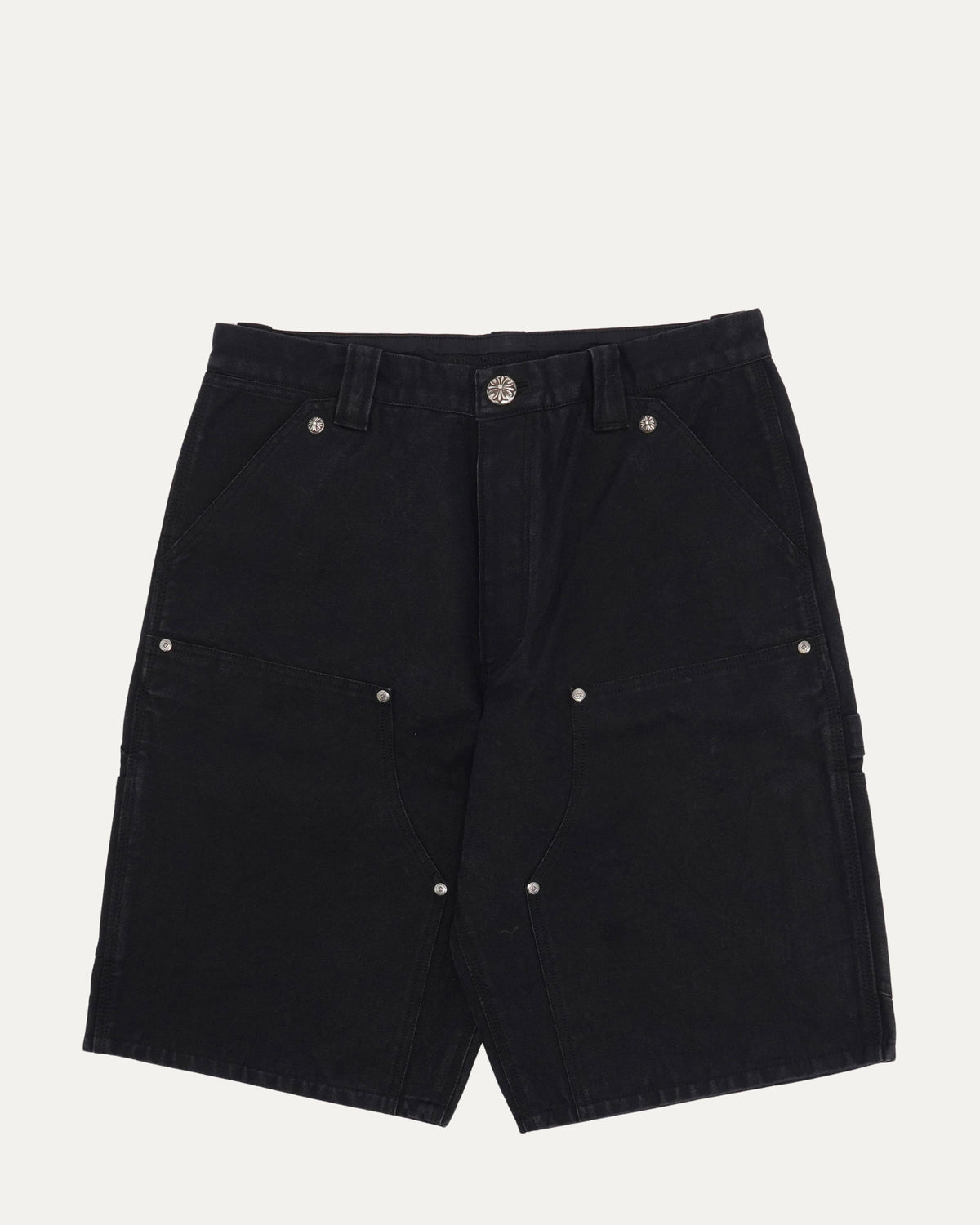 Cross Patch Double Knee Shorts