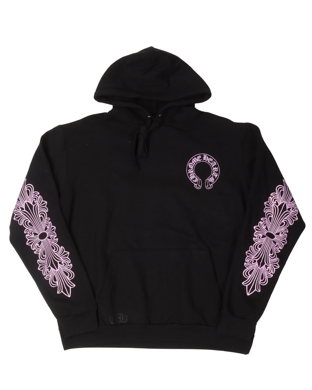 Friends & Family Pink Glitter Logo Hoodie