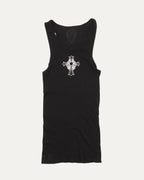 Hairy Cross Tank Top