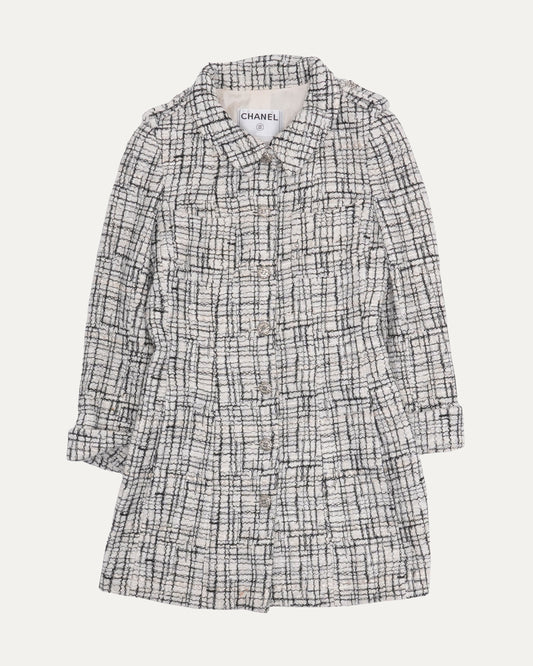 Tweed Long Jacket