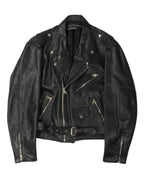 Chess Board Leather Jacket