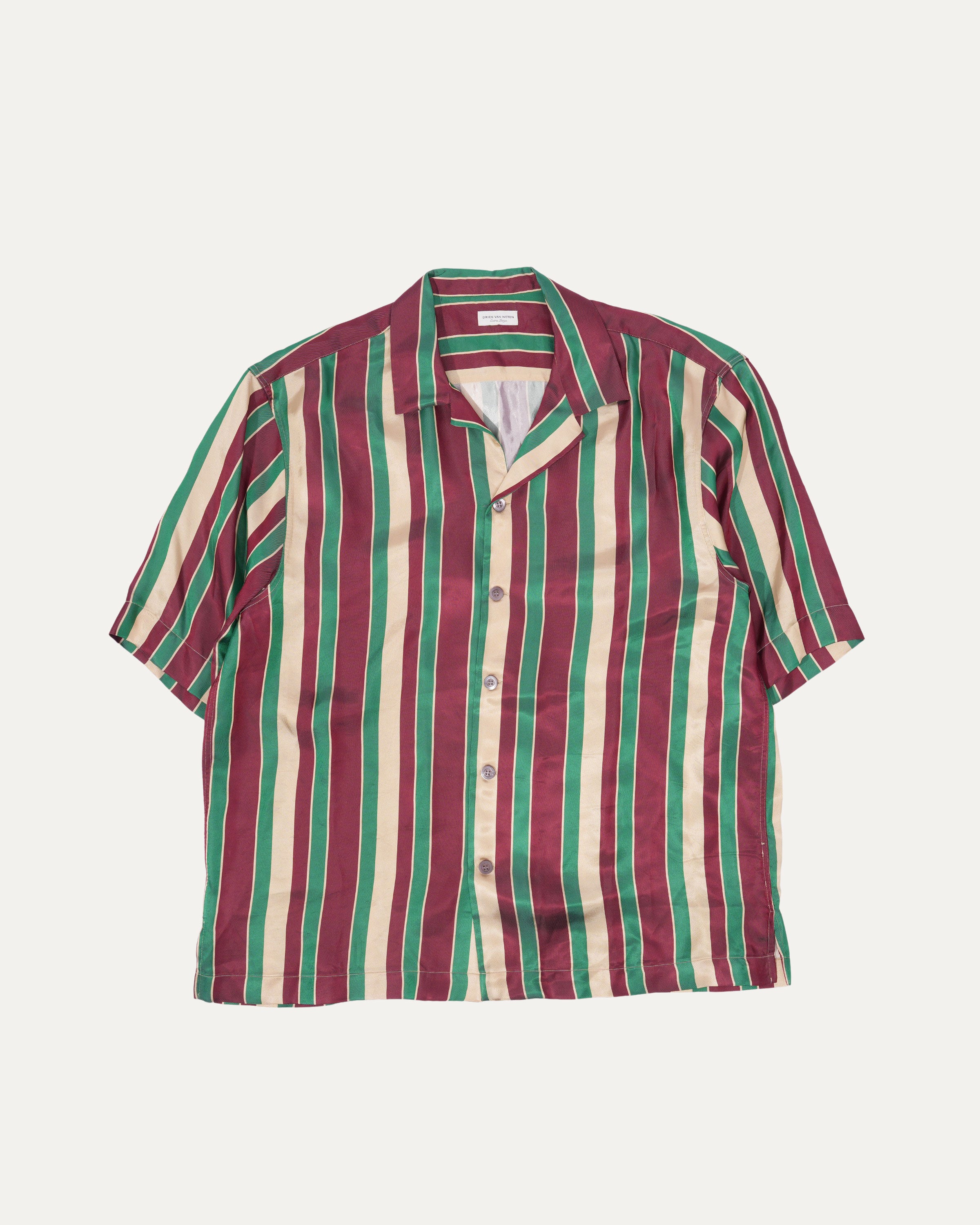 Striped Cassi Bordeaux Shirt