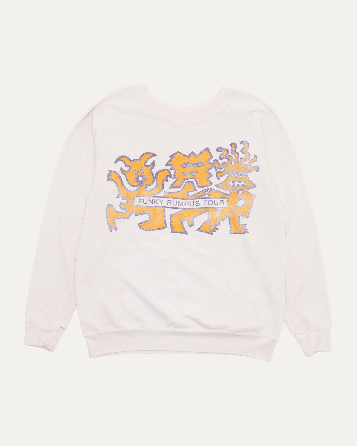 Red Hot Chili Peppers Funky Rumpus Tour 1988 Crewneck Sweatshirt
