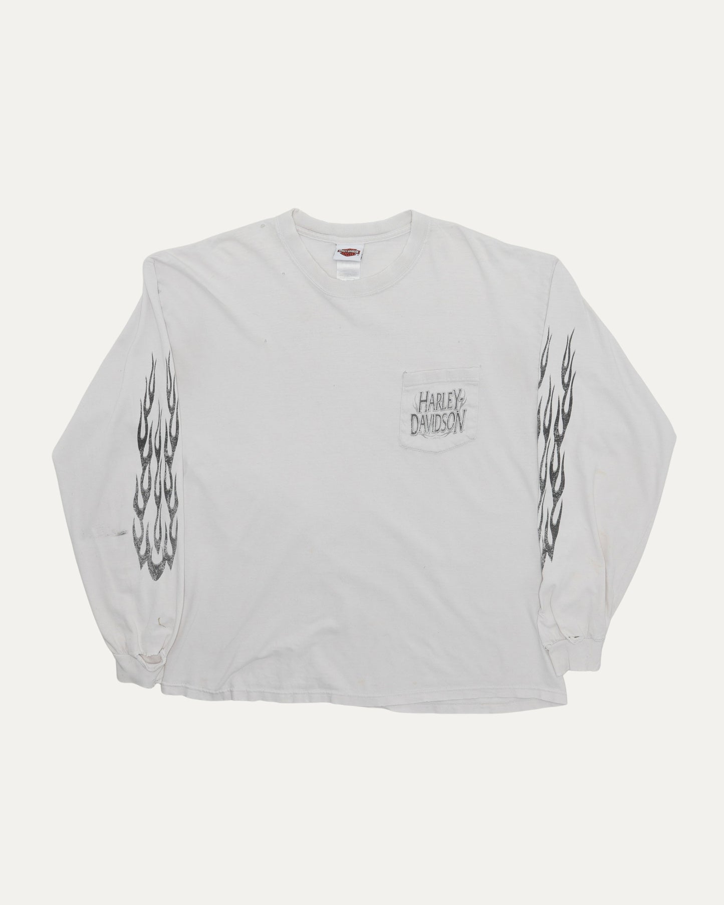 Harley Davidson Seattle, Washington Pocket Long Sleeve T-Shirt