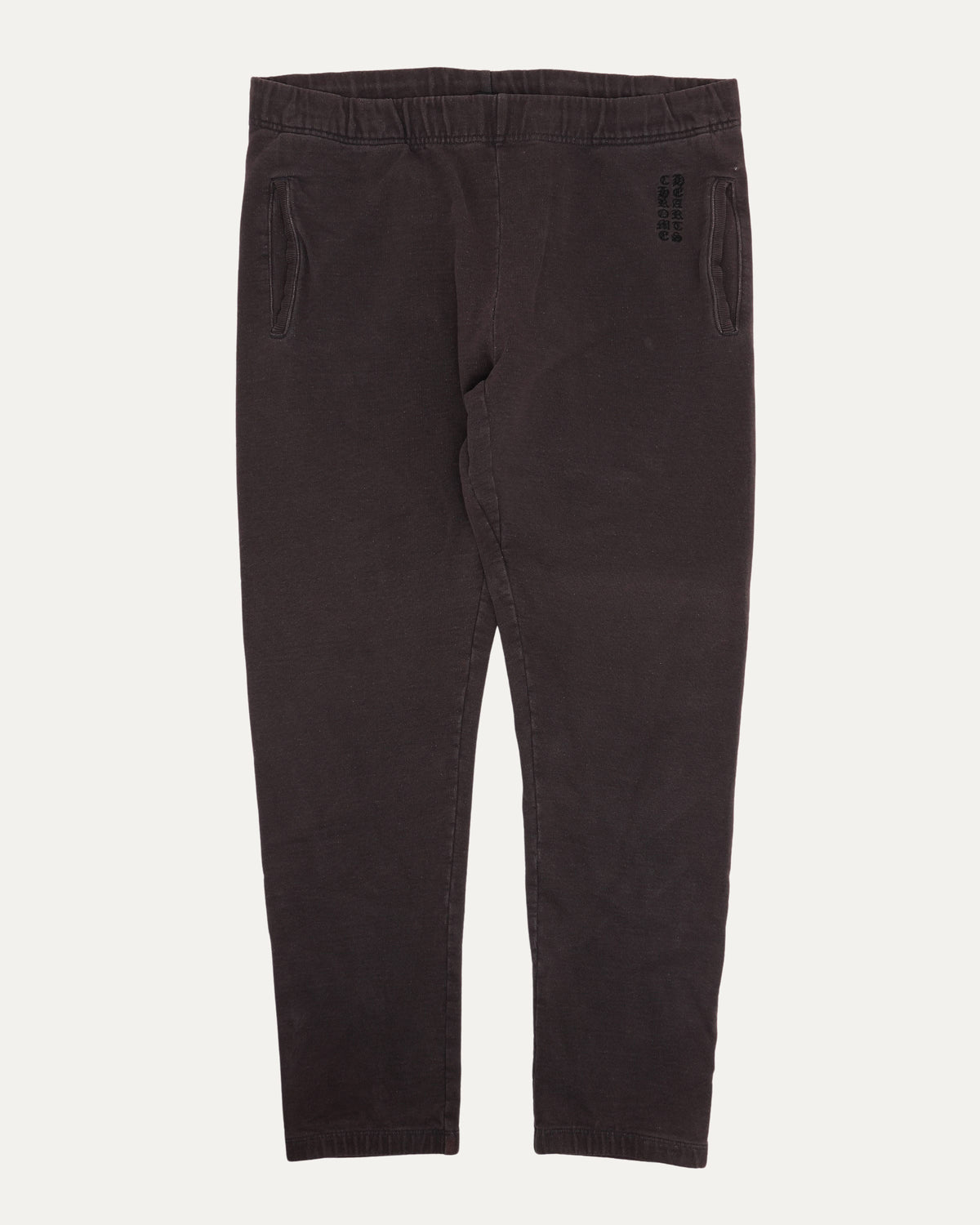 Embroidered Vertical Logo Sweatpants