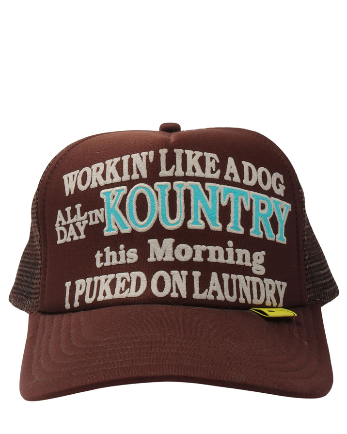 Puked on Laundry Trucker Hat