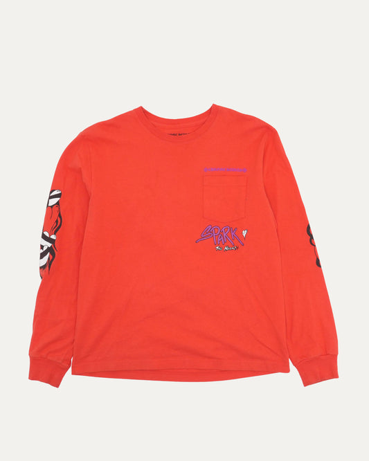 Sadistic Lipstick Long Sleeve Pocket T-Shirt