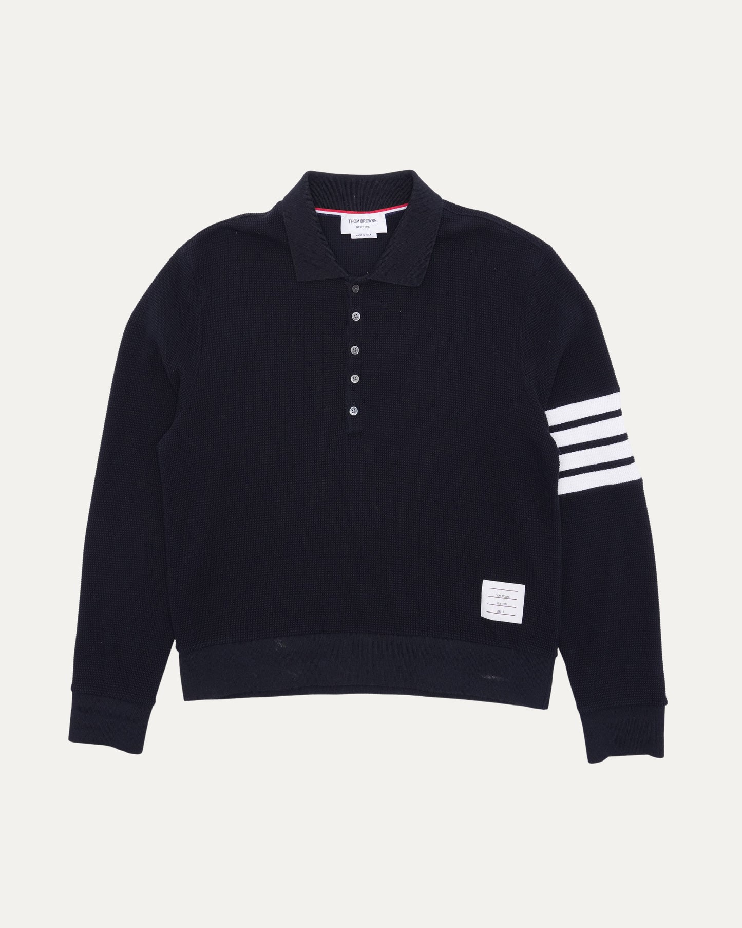 Waffle Knit Rugby Shirt