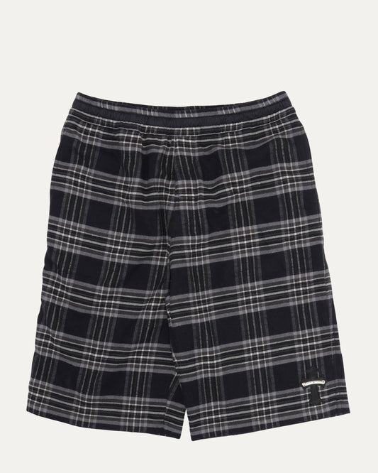 After School Cross Patch Flannel Shorts