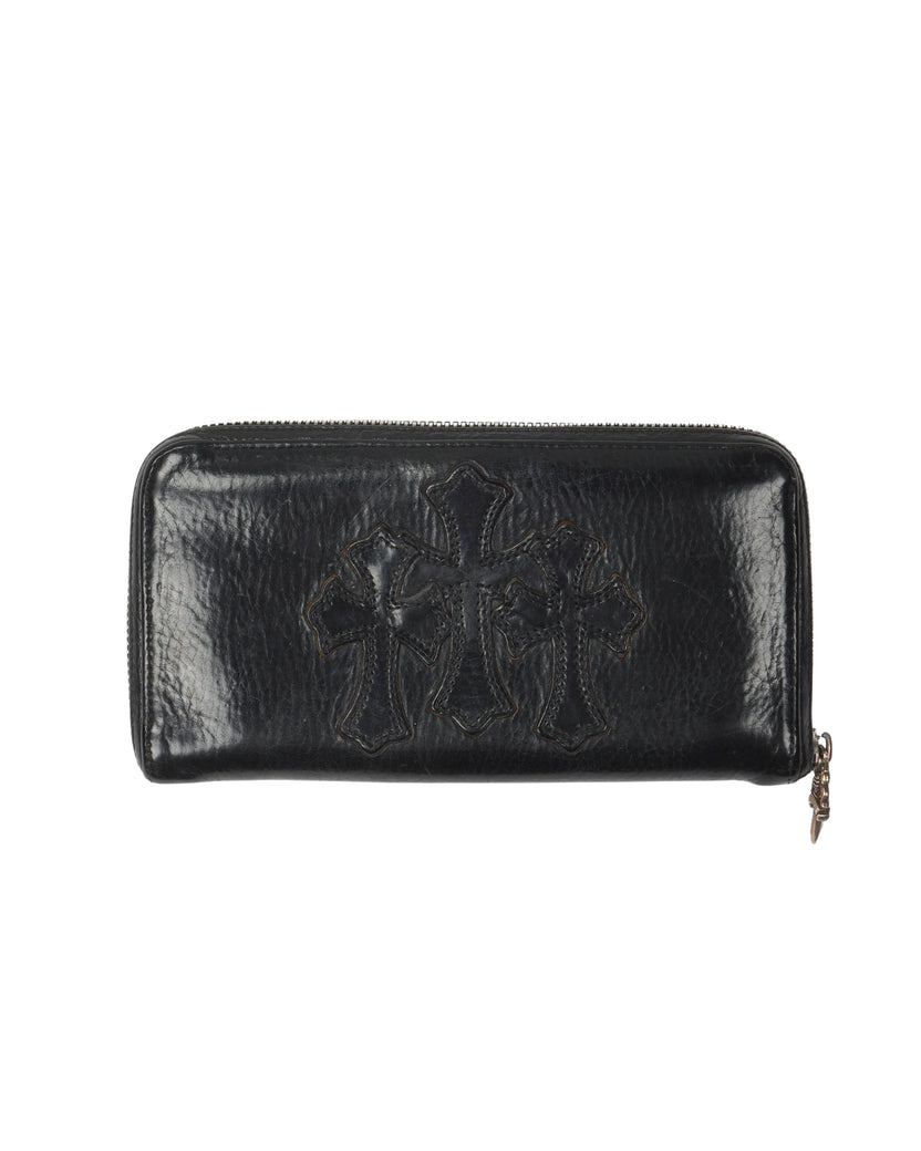 Cemetery Cross Zip Wallet