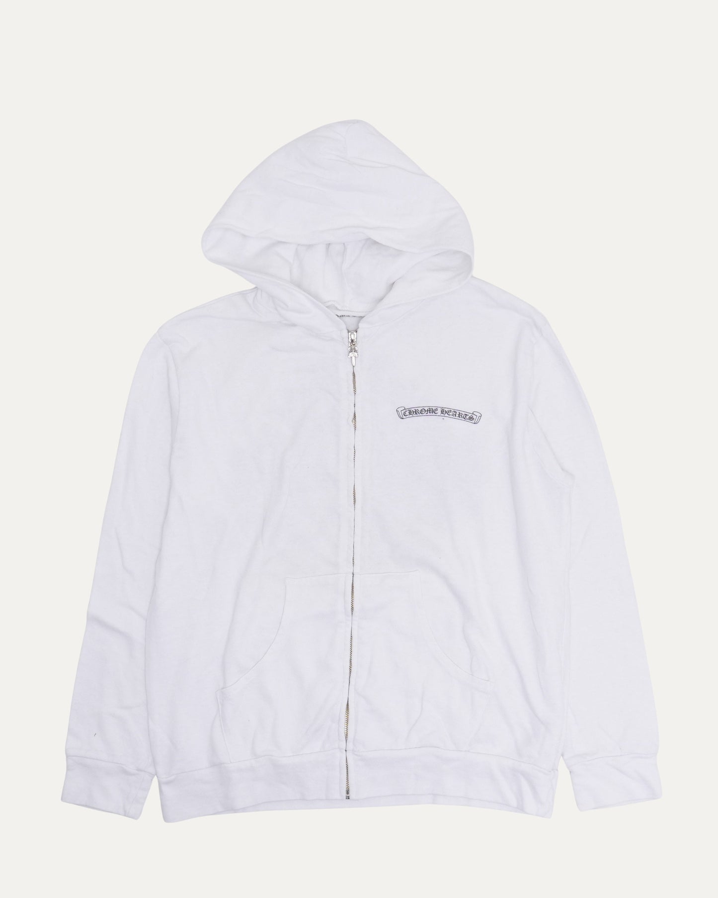 Plus Cross Zip Up Hoodie