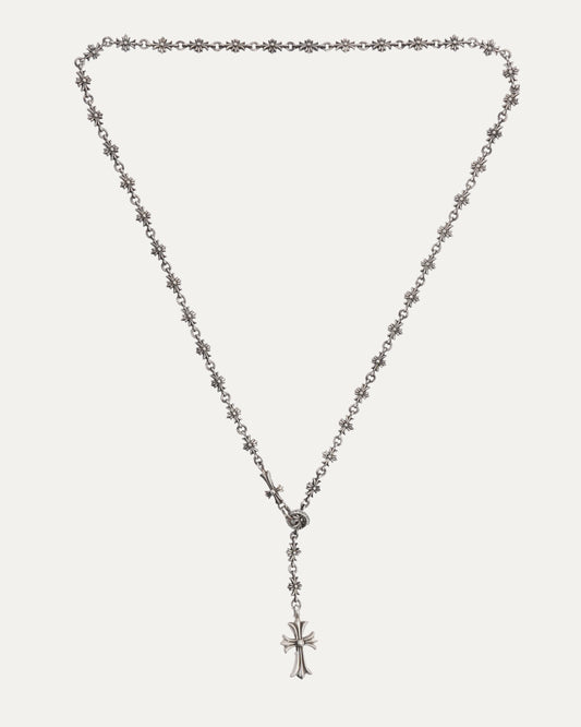 Tiny E Choke Chain Necklace