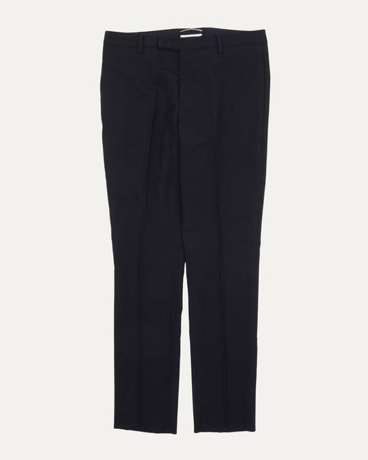 Wool Pleated Trousers