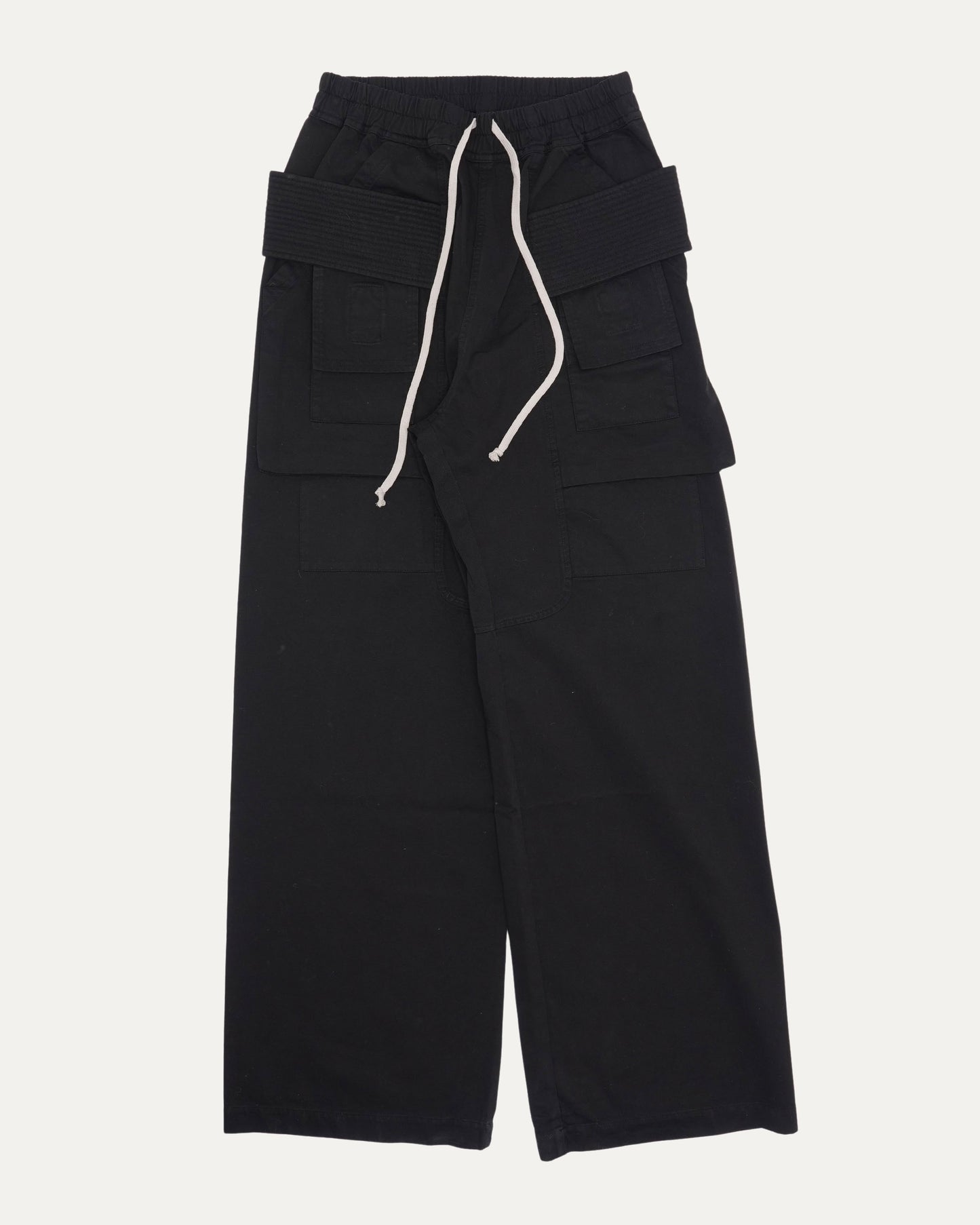 Creatch Wide-Leg Canvas Cargo Pants