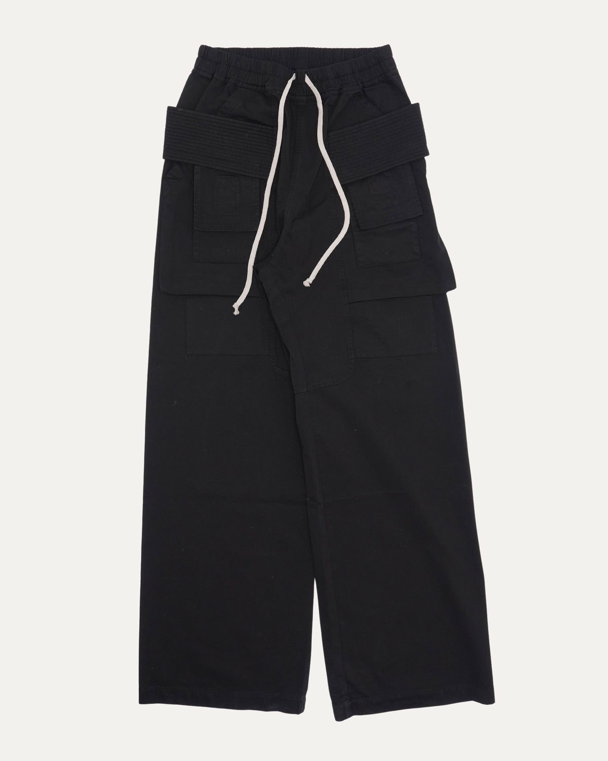 Creatch Wide-Leg Canvas Cargo Pants