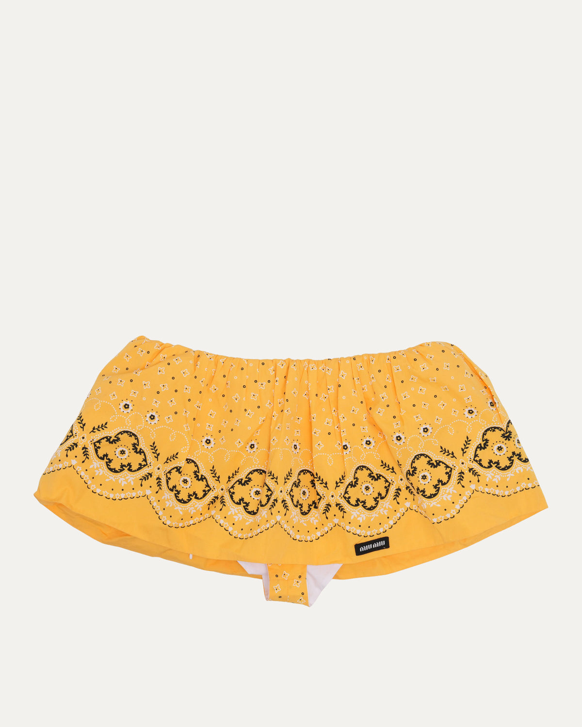 Bandana Low Rise Mini Skirt