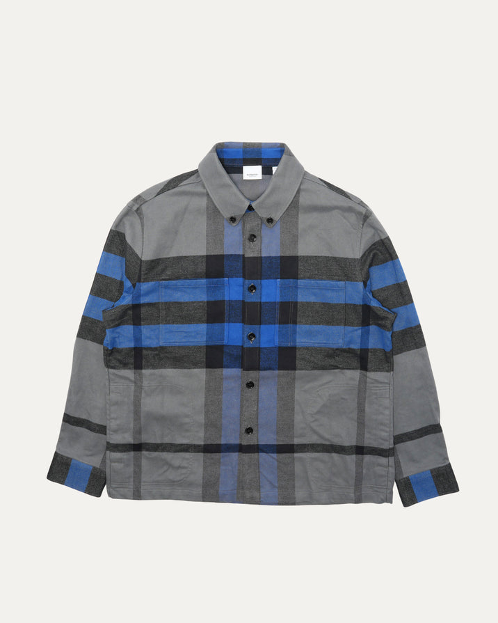 Owmby Exploded Check Shirt