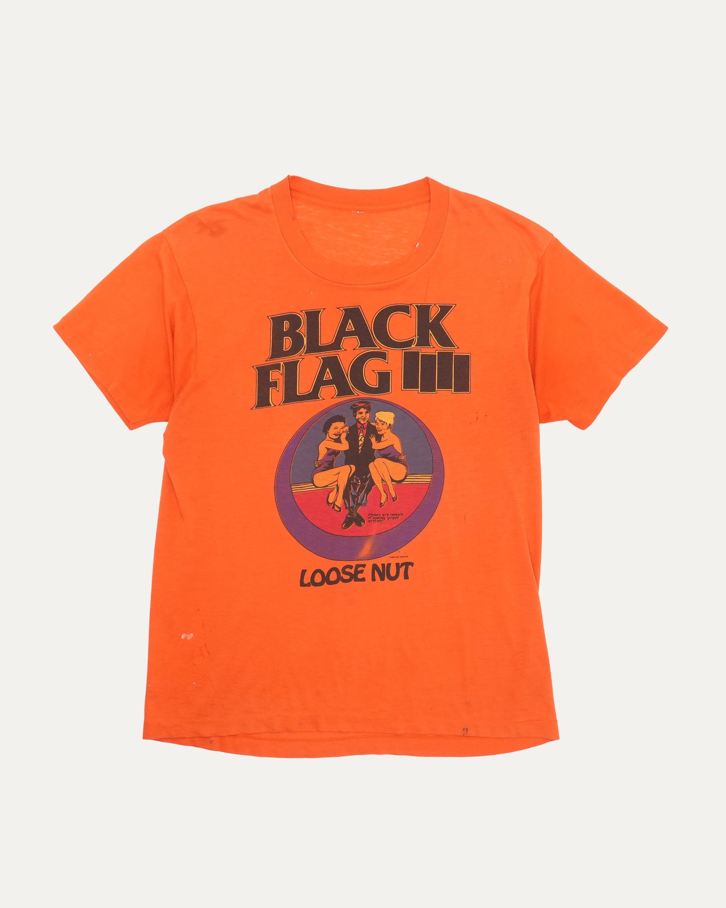 Black Flag Loose Nut 1985 T-Shirt