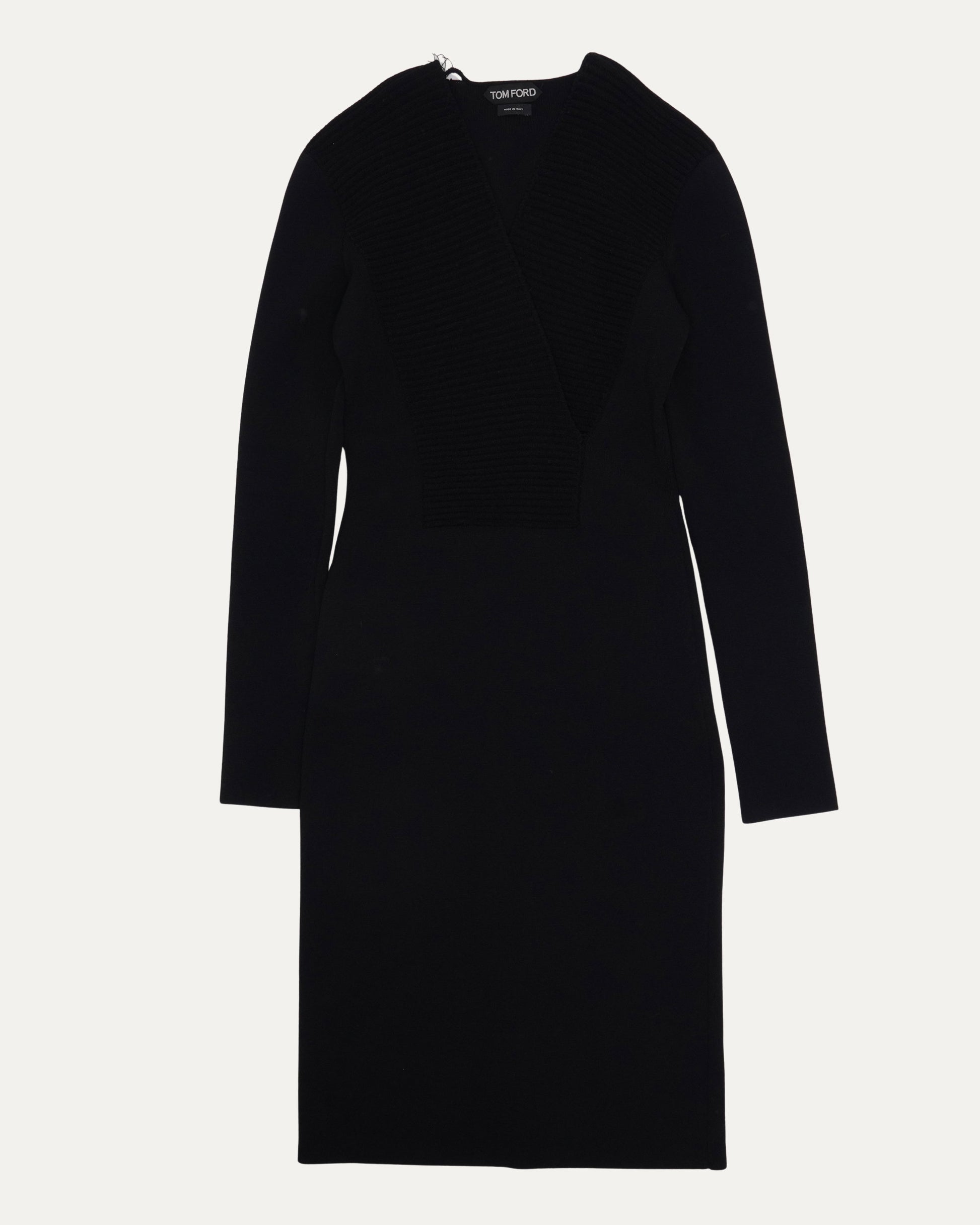 tom ford knit dress Open Back Knit Evening Dress | TOM FORD