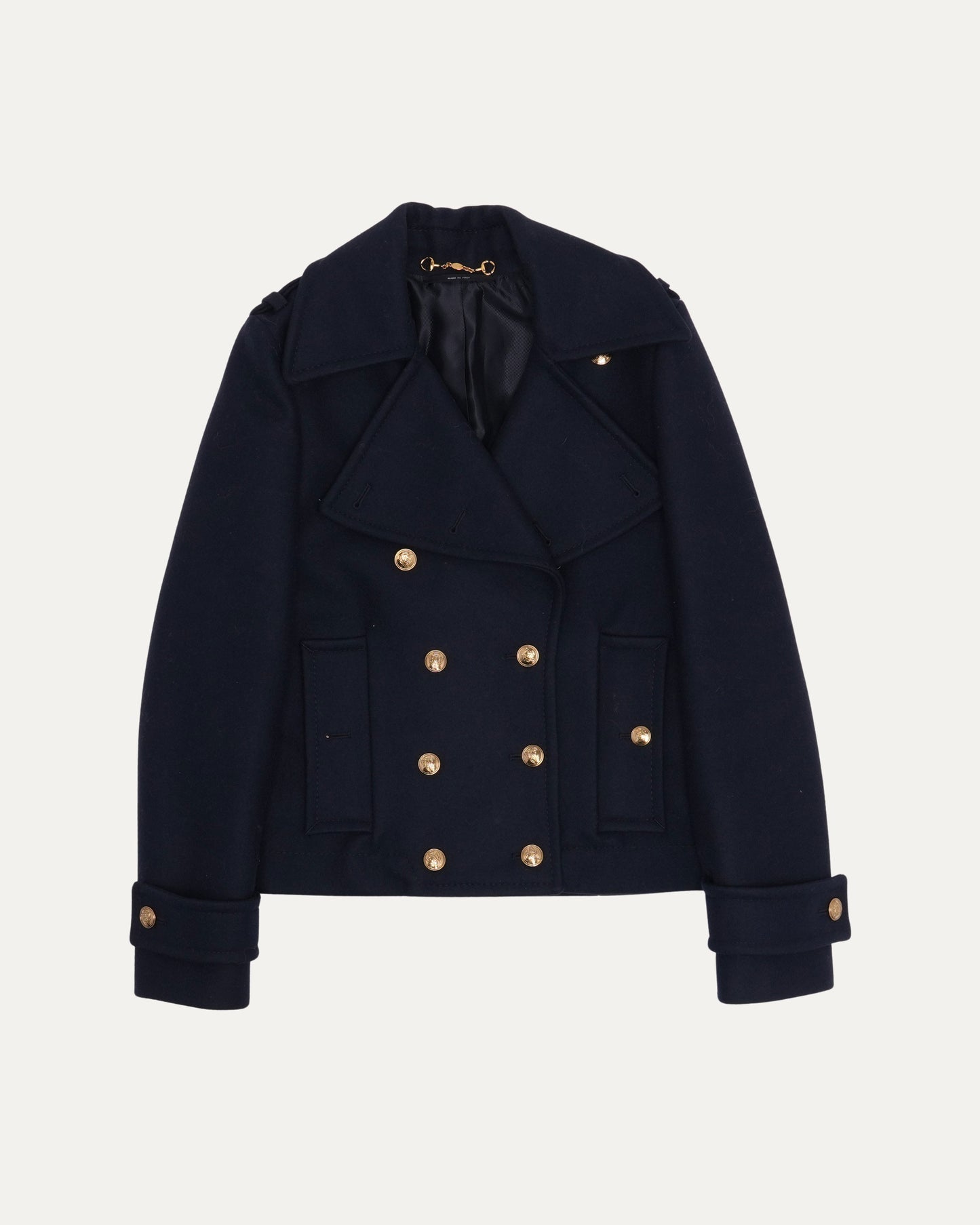 Double Breasted Peacoat