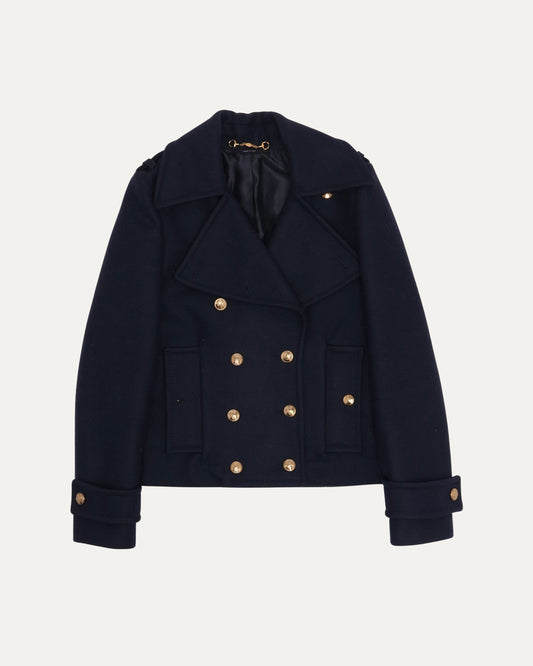 Double Breasted Peacoat