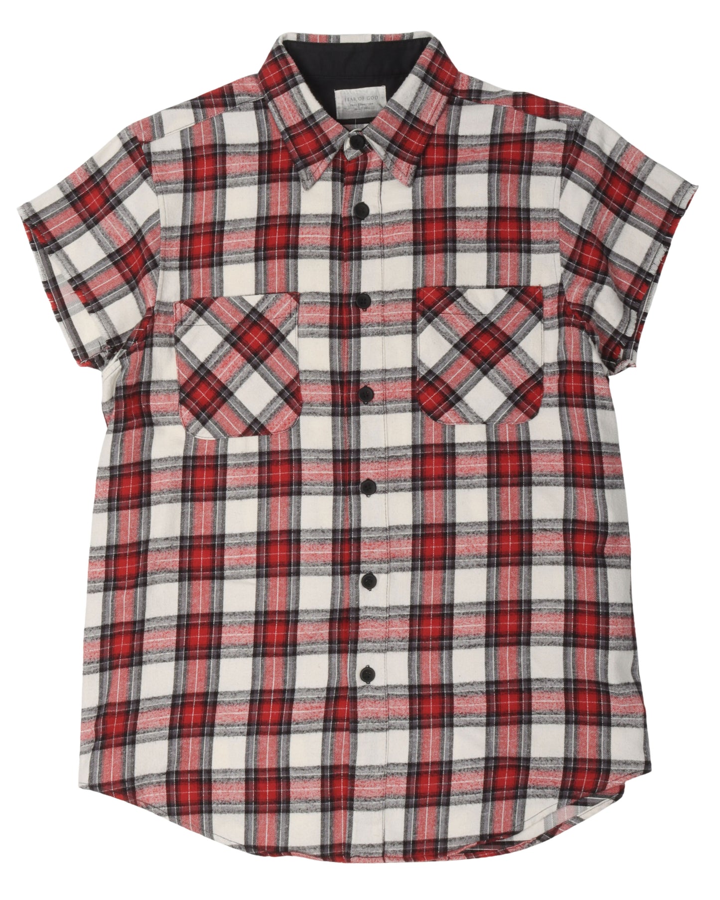 Third Collection Sleeveless Zipper Flannel