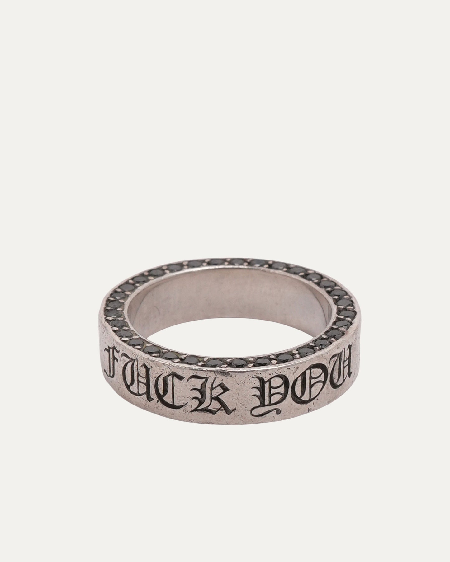 Black Diamond Fuck You Spacer Ring