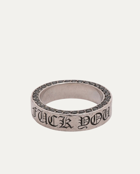 Black Diamond Fuck You Spacer Ring