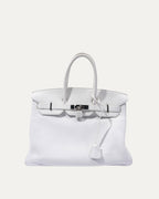 Blanc Togo Birkin 35