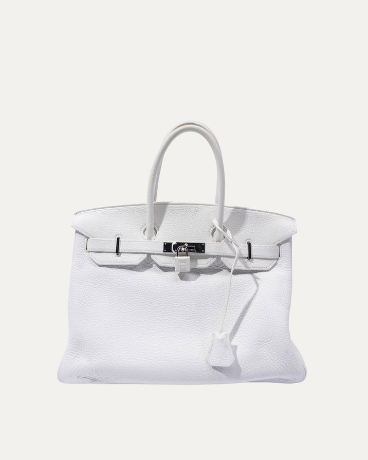 Blanc Togo Birkin 35