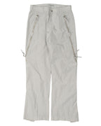 Zipper Nylon Pants
