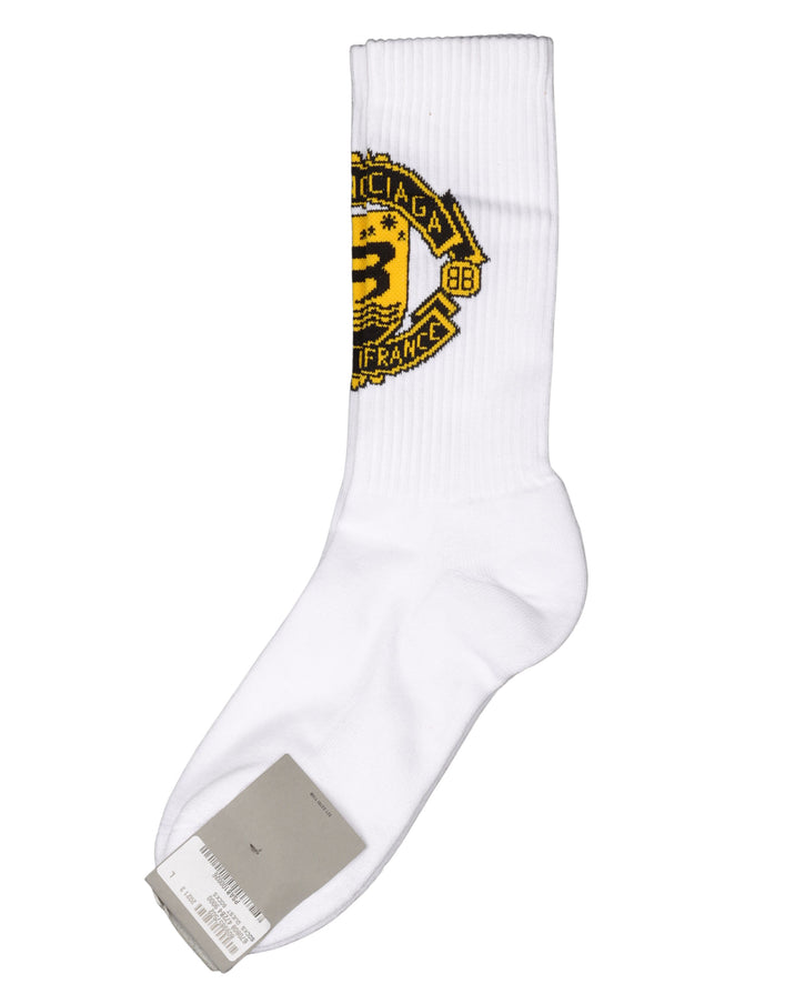 Sport Crest Logo Socks