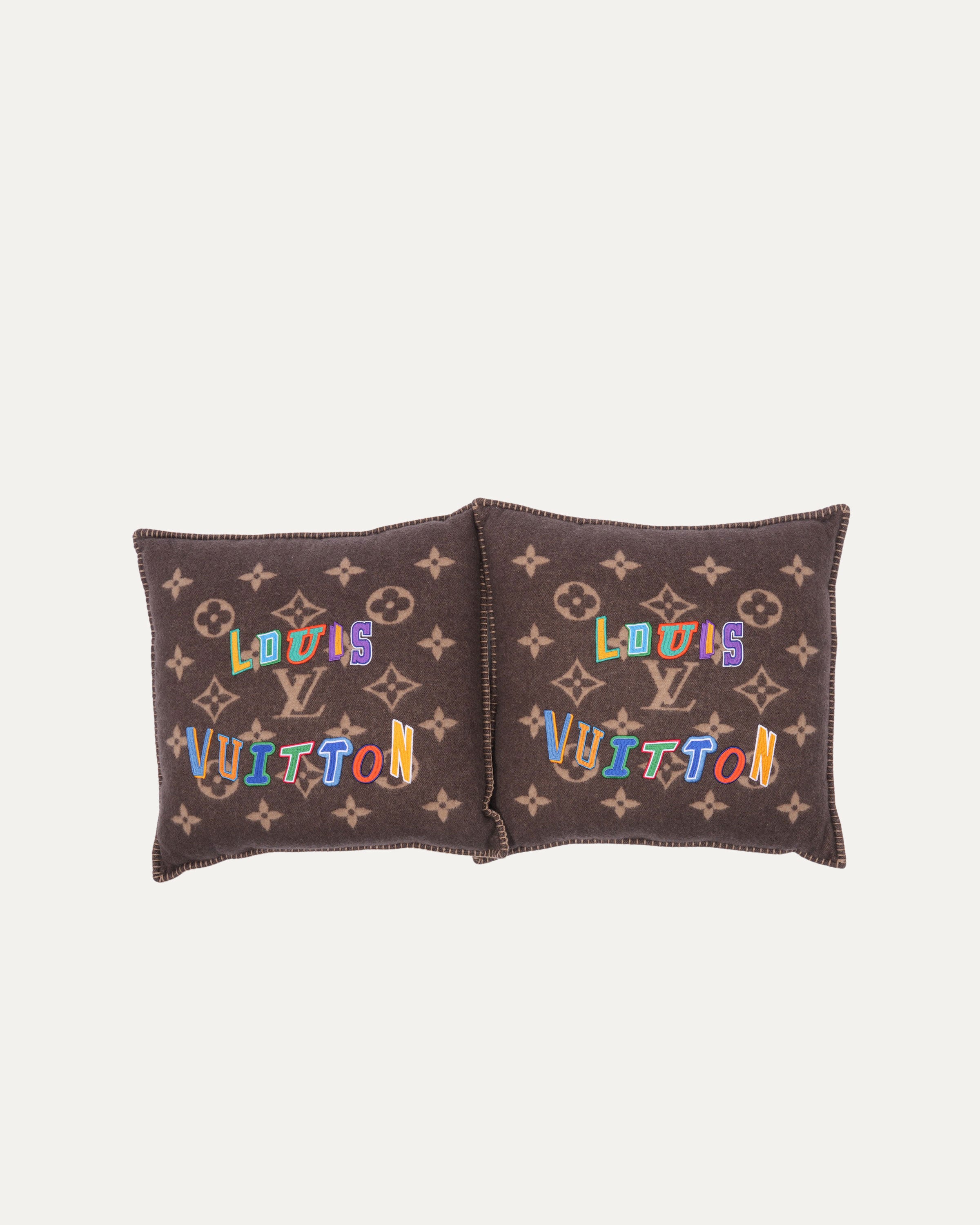 NBA Letters Monogram Cushion Set