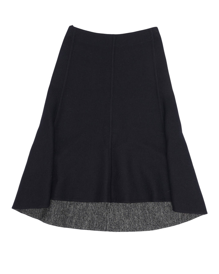 Wool-Linen Blend Skirt