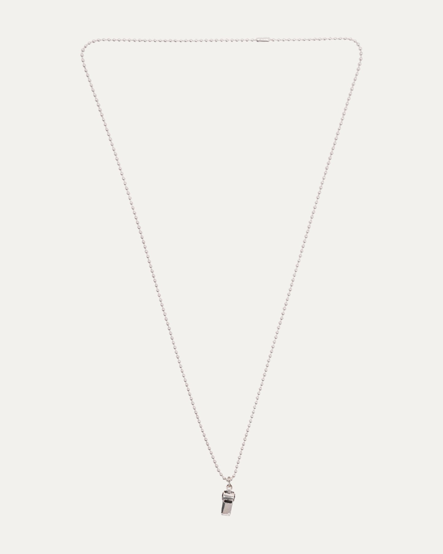 Plus Cross Whistle Pendant w/ Ball Chain Necklace