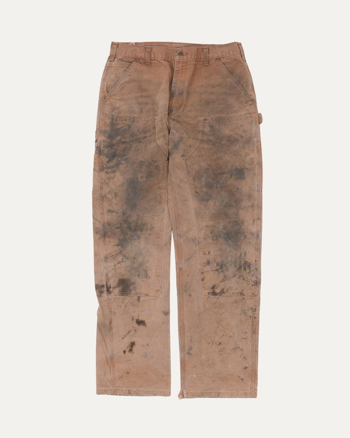 Carhartt Tan Double Knee Pants