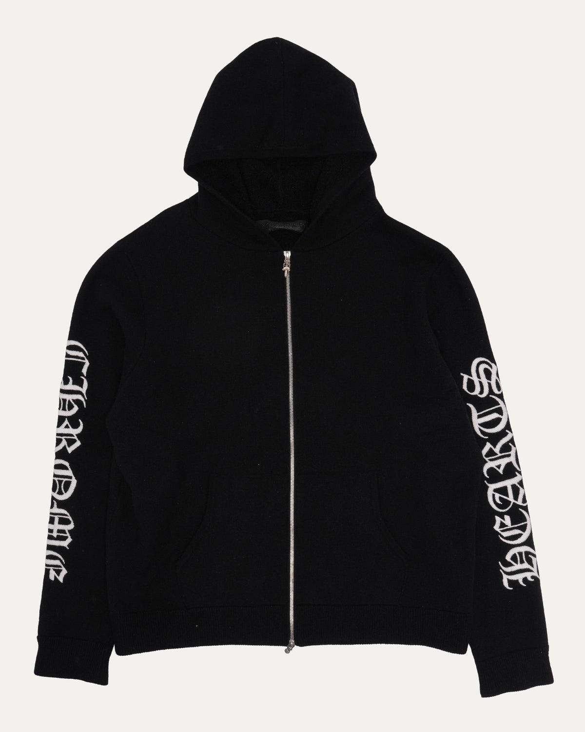 Life Sentence Cashmere Spell Out Zip Up Hoodie